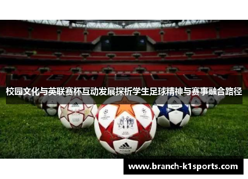 校园文化与英联赛杯互动发展探析学生足球精神与赛事融合路径