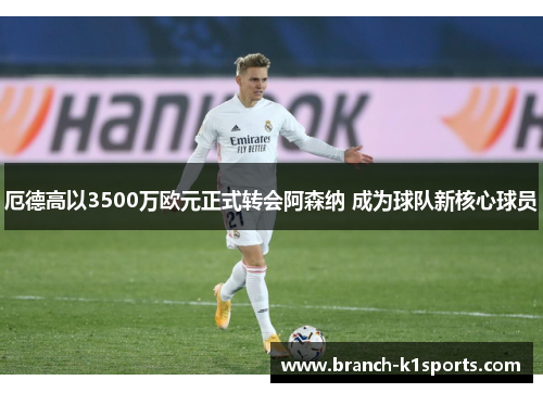 厄德高以3500万欧元正式转会阿森纳 成为球队新核心球员